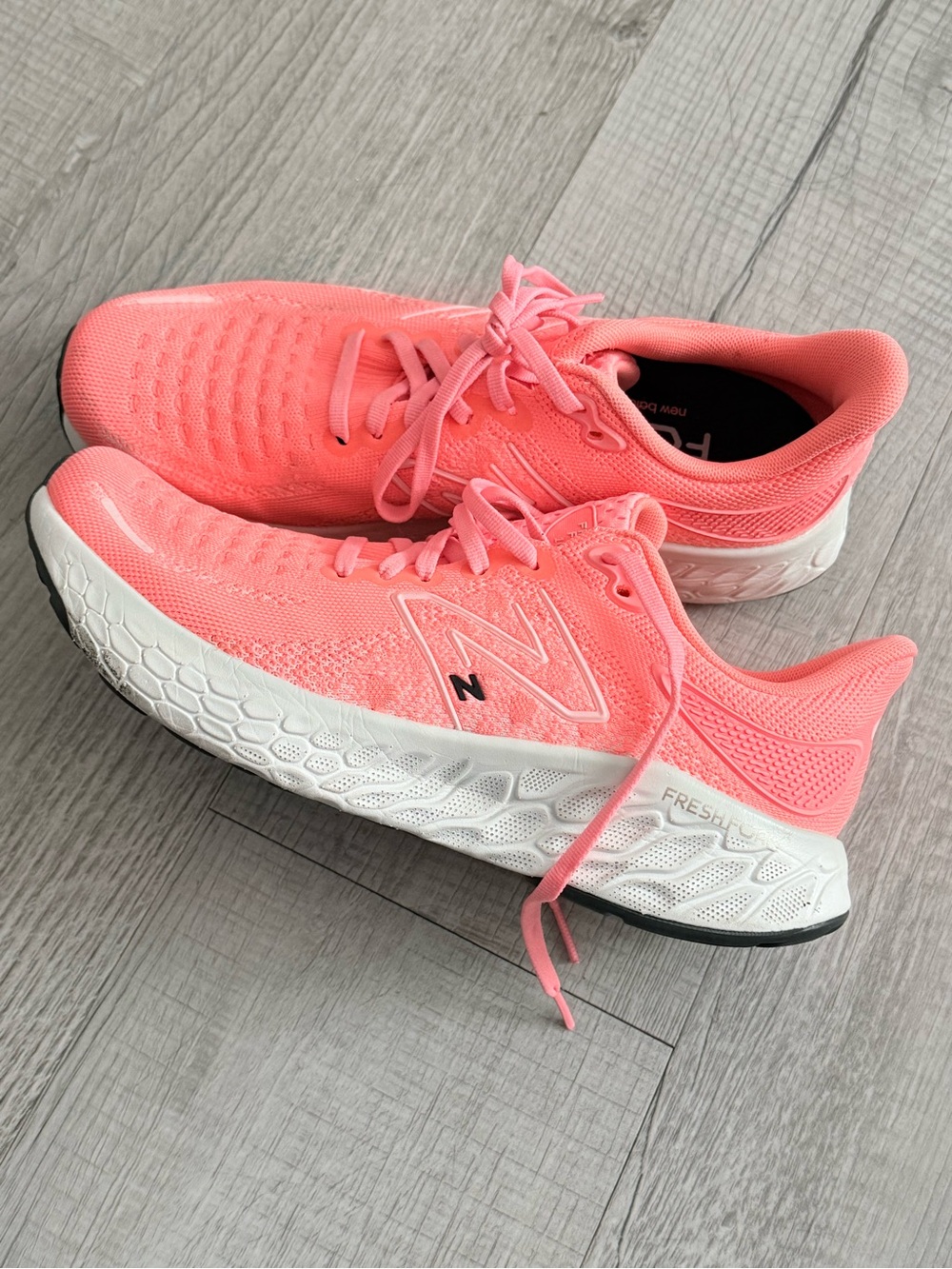 New Balance Women's Fresh Foam Running Shoes - Coral Pink